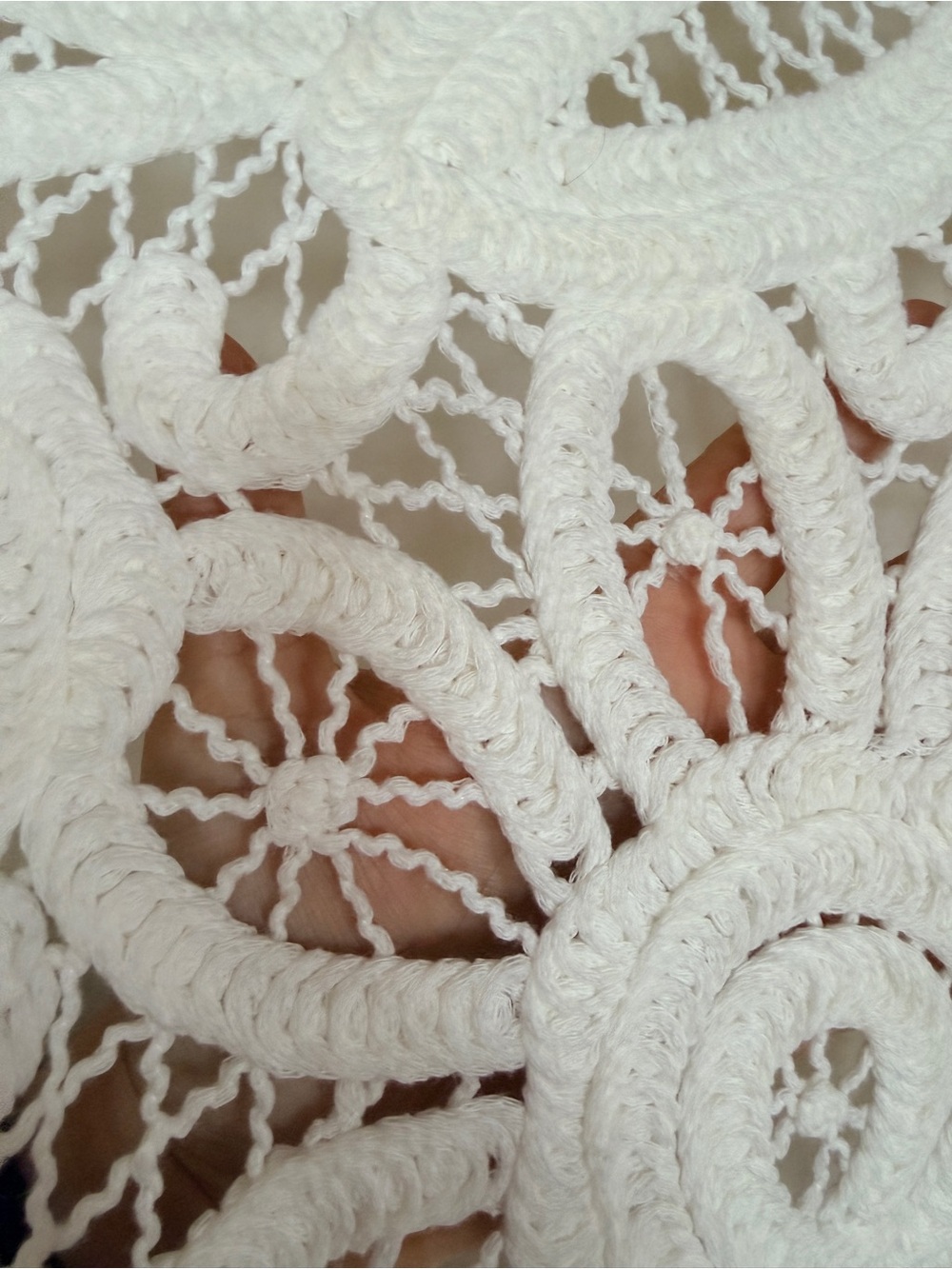 Tibi Mateo Crochet Apron Top - Picture 8 of 9